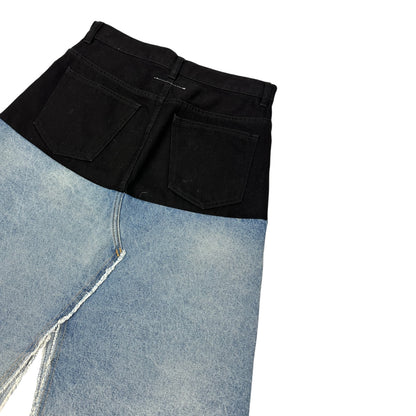 Masion Margiela Denim Rock schwarz / blau 42