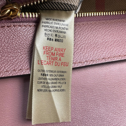 Burberry Hand- Umhängetasche rosa