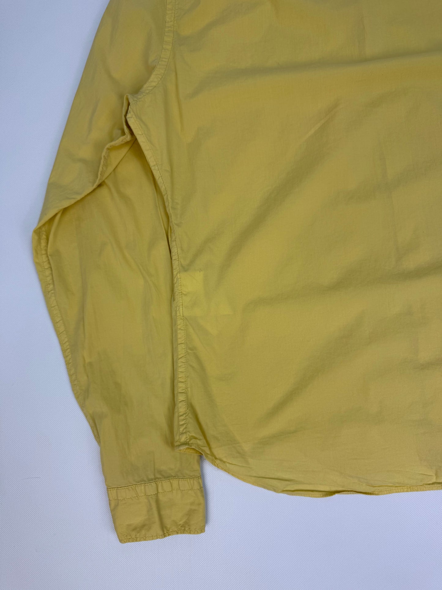 Vintage Prada Hemd gelb Gr. 43