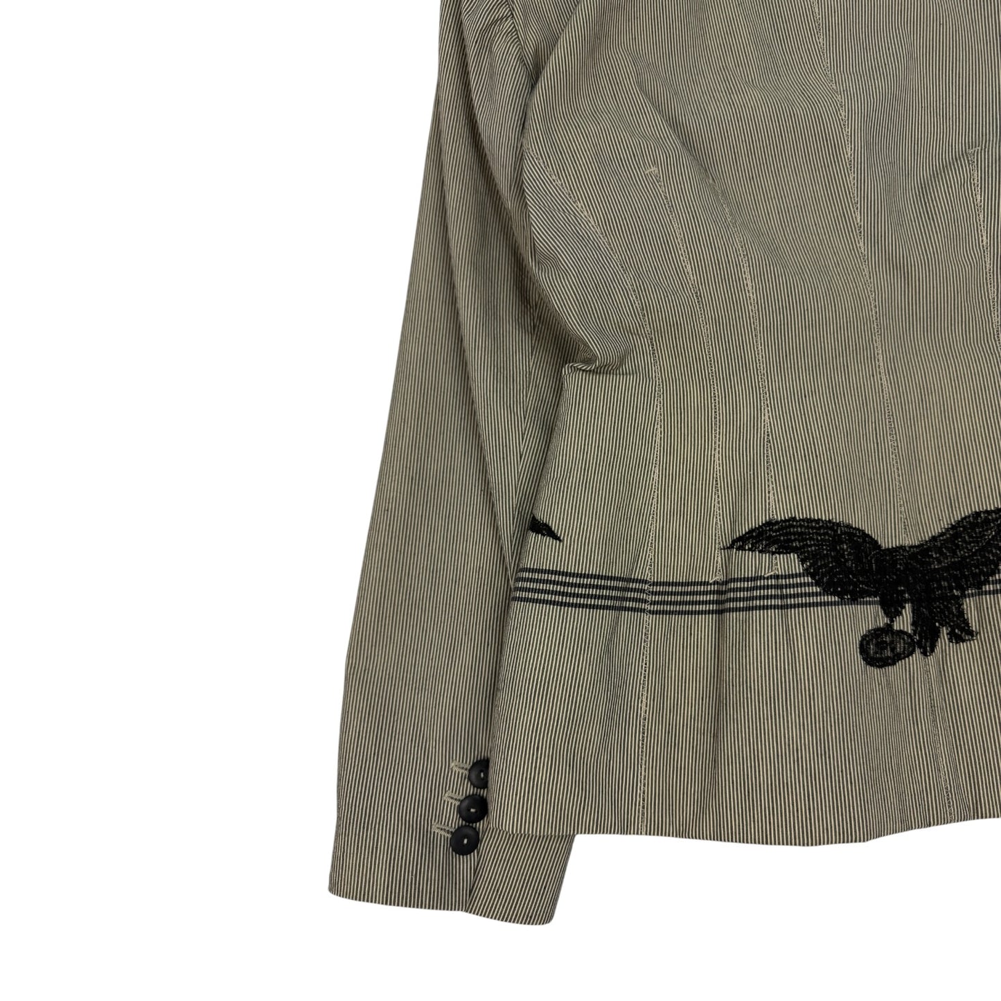 Vintage Jean Paul Gaultier Blazer braun Gr. Damen 44