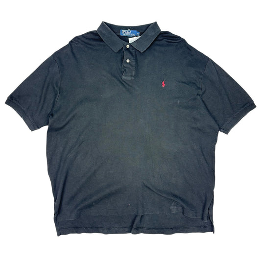 Vintage Polo Ralph Lauren Polohemd schwarz XL