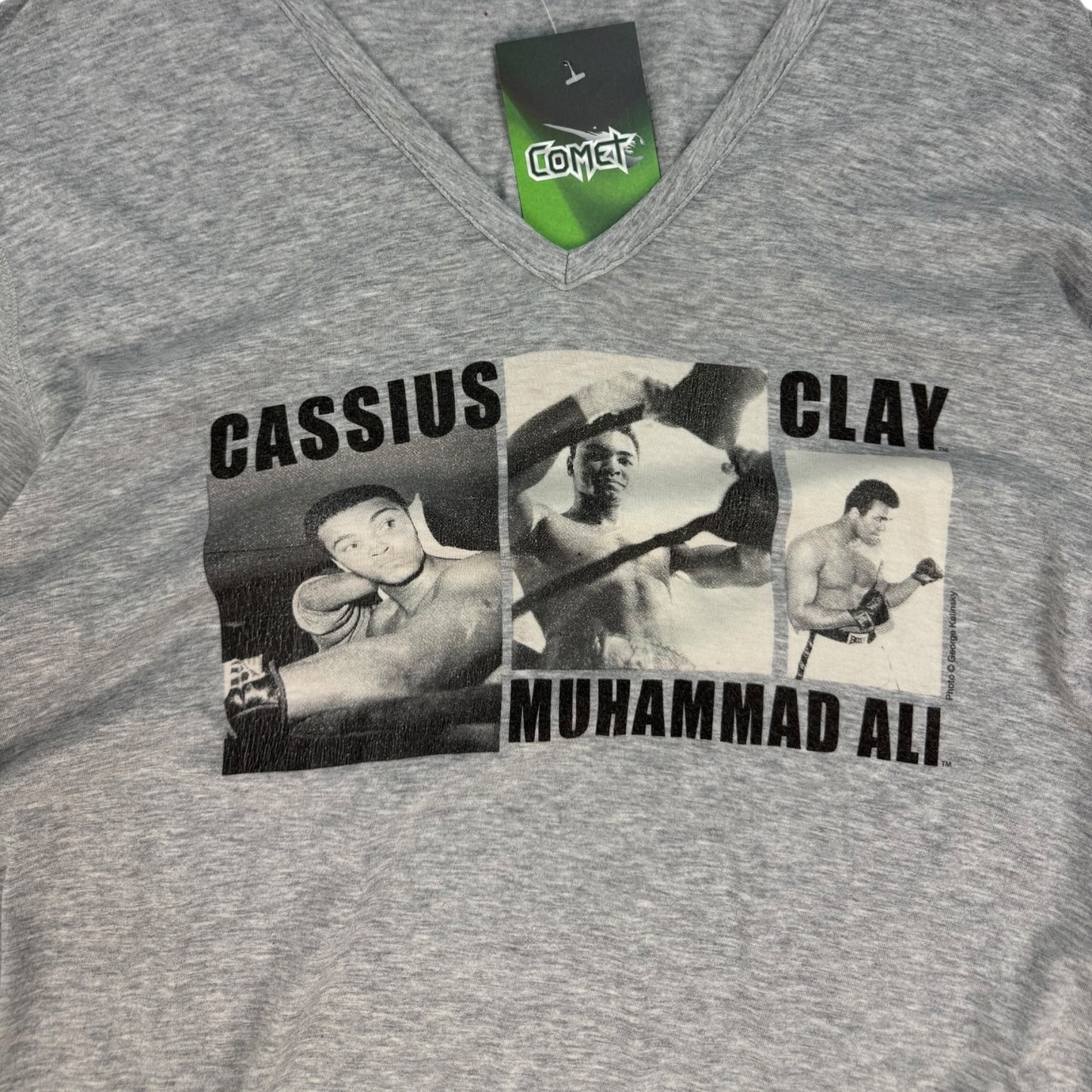 Vintage Dolce & Gabbana Muhammad Ali T-Shirt grau Gr. 48