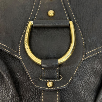 Vintage Dolce & Gabbana Miss Charles Bag braun / Gold