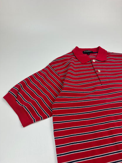 Vintage Yves Saint Laurent Polohemd rot Gr. L