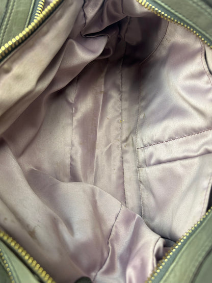 Vintage Coach Handtasche grau