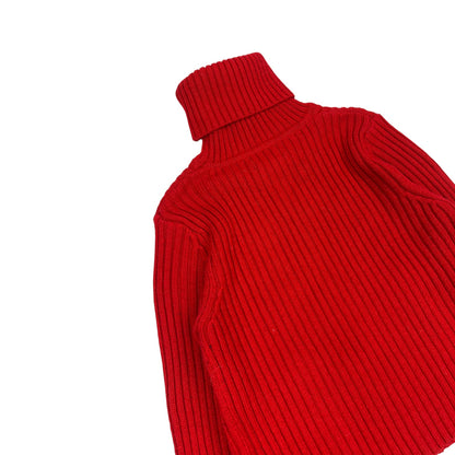 Vintage Jean Paul Gaultier Pullover Rot XS