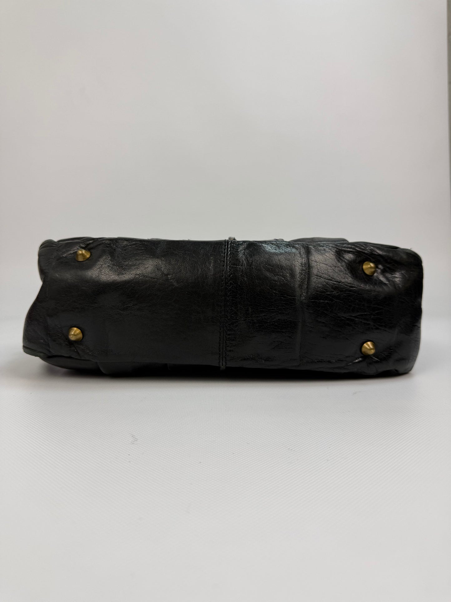 Vintage Chloé Handtasche schwarz / Gold