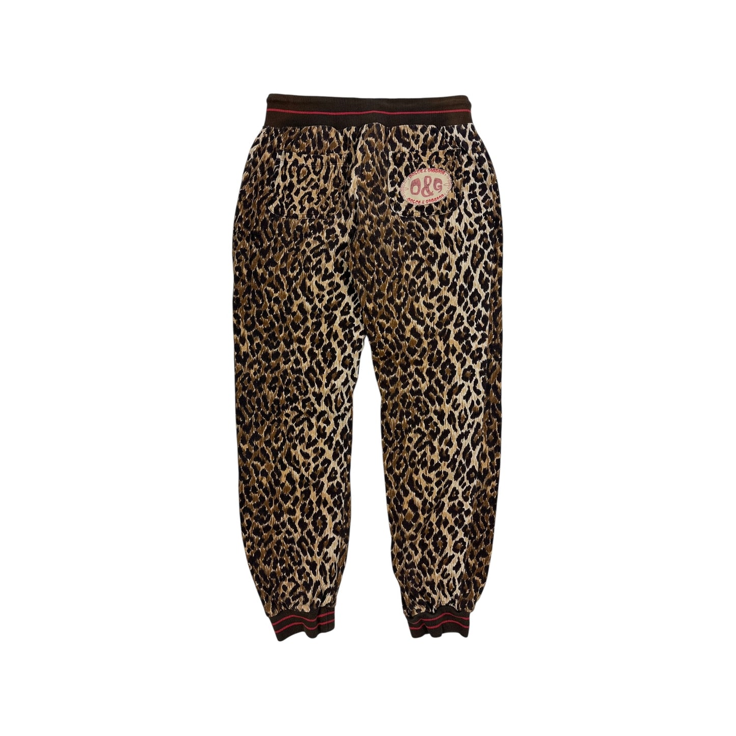 Vintage Dolce & Gabbana Leo Trackpants braun Damen L