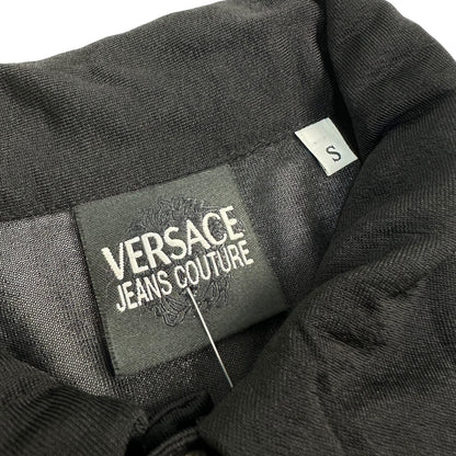 Vintage Versace Jeans Couture Bluse schwarz Damen S