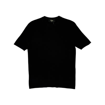 Fendi Slim Fit T-Shirt schwarz Gr. 46