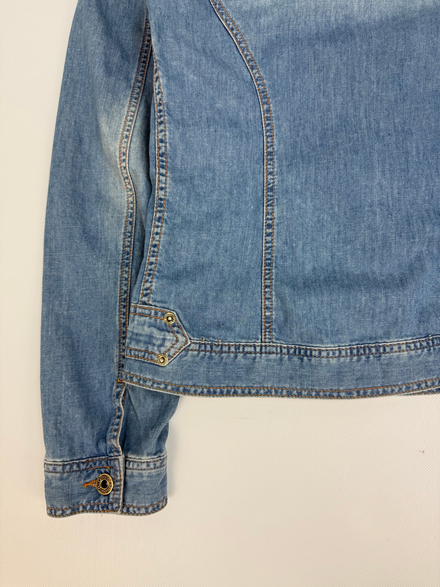 Vintage Dolce & Gabbana Jeansjacke blau Gr. M