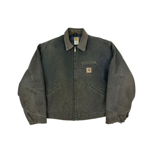 Vintage Carhartt Detroit Jacke grau/braun Gr. XXL