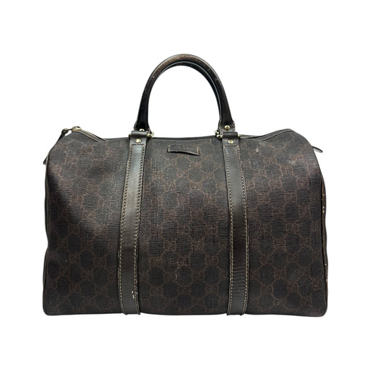 Vintage Gucci Bowling Handtasche braun
