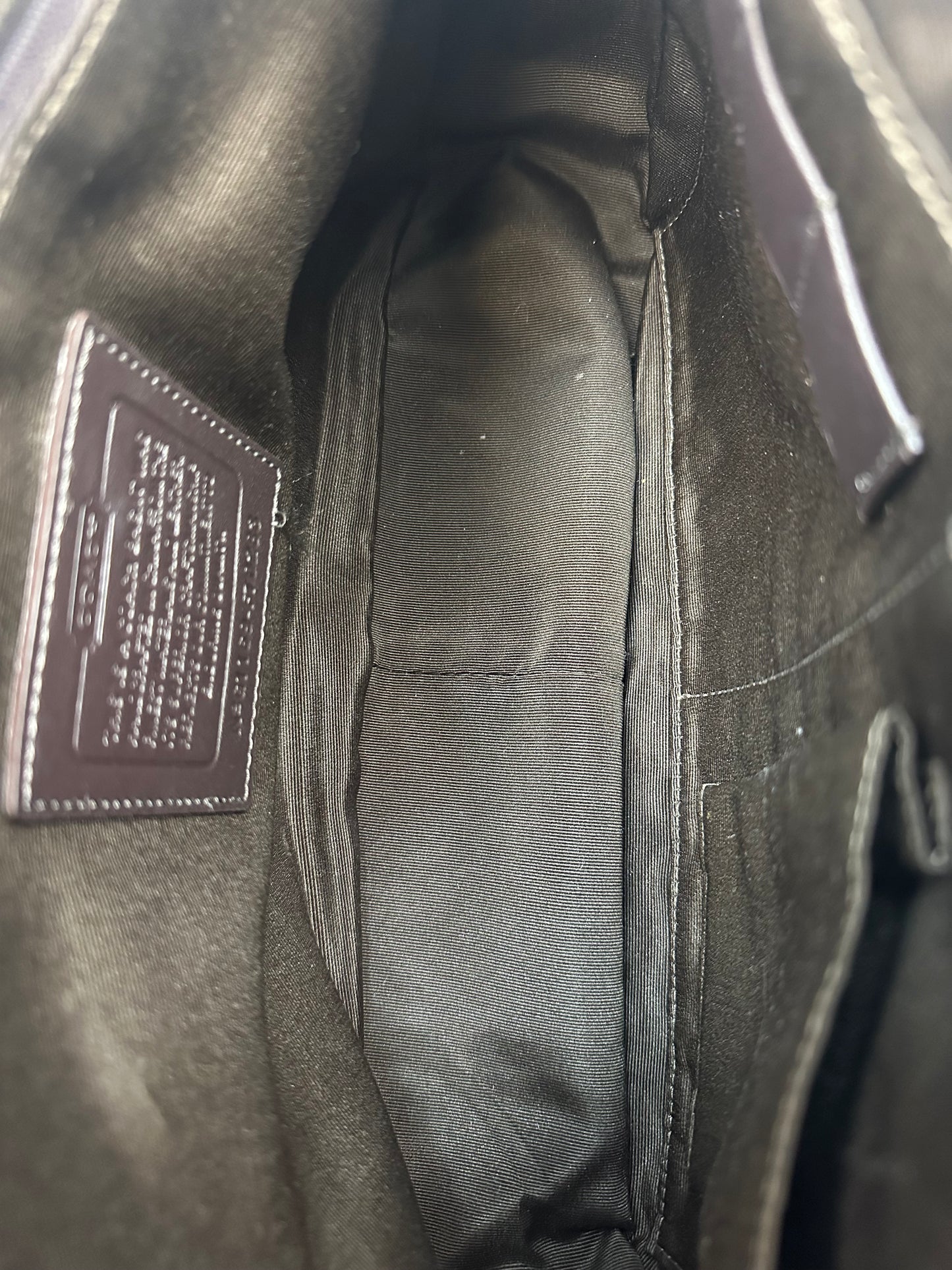Coach Signature Messenger Umhängetasche beige/braun