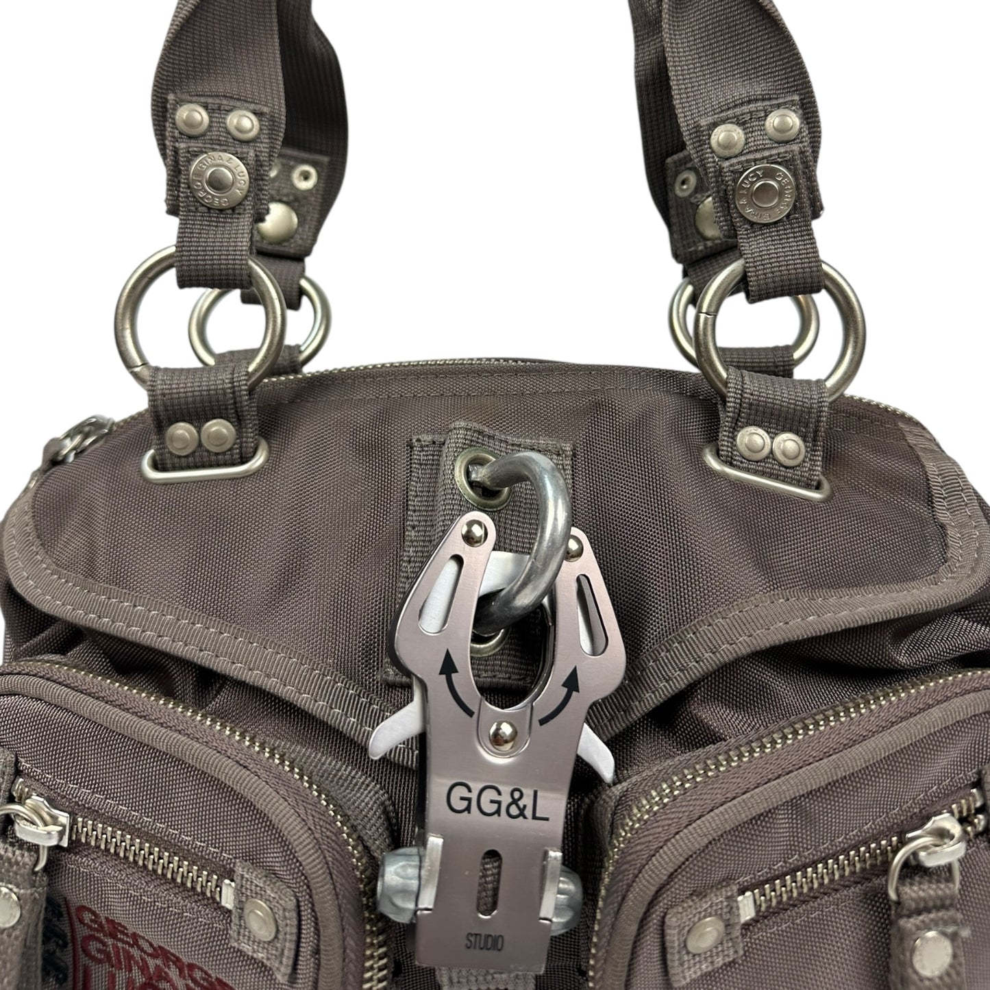 Vintage GG&L Gimme 5 Handtasche braun