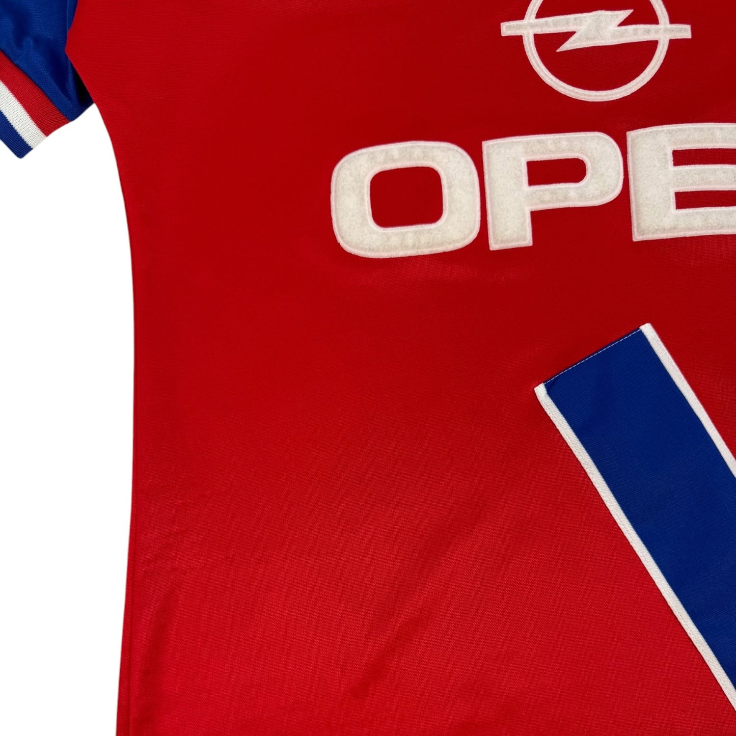 Vintage Adidas FC Bayern Fußballtrikot rot Gr. M