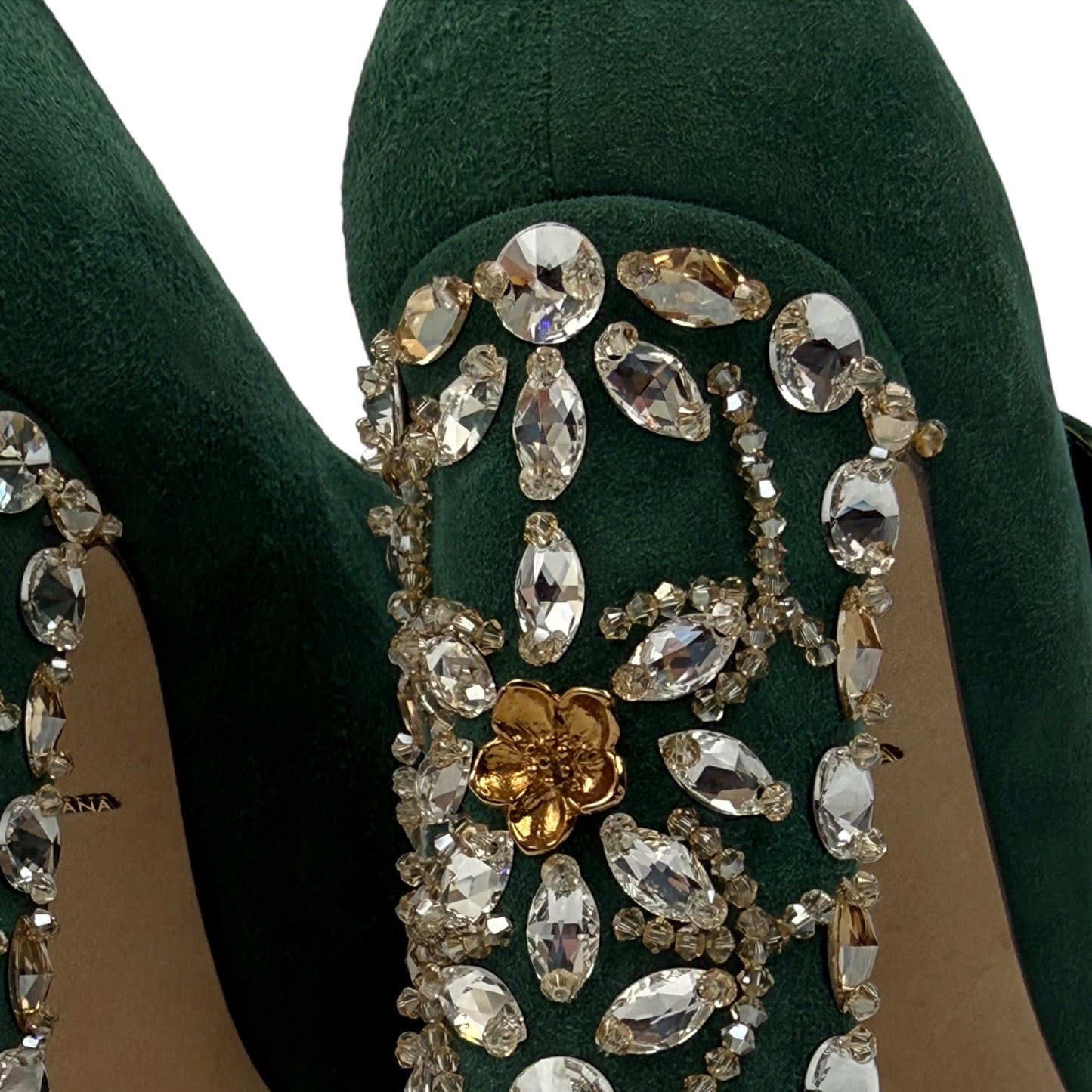 Dolce & Gabbana Heels grün Gr. 40