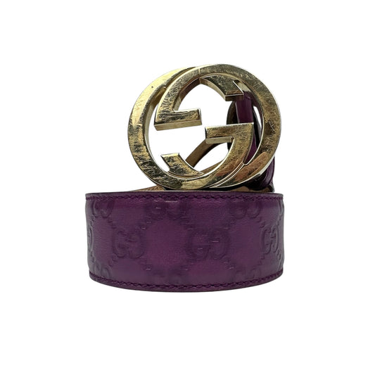 Vintage Gucci Gürtel lila