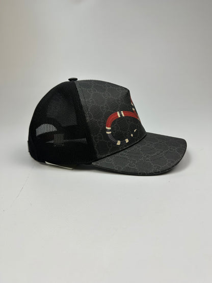Gucci Snake Trucker Cap schwarz Gr. S
