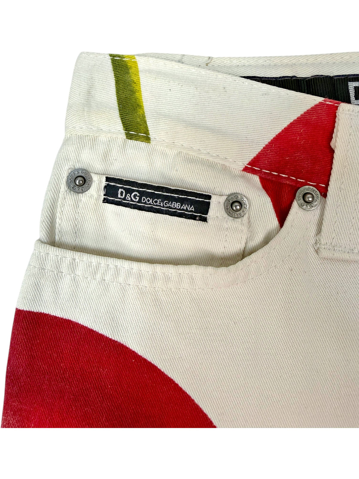 Vintage Dolce & Gabbana Cherry Capri Pants