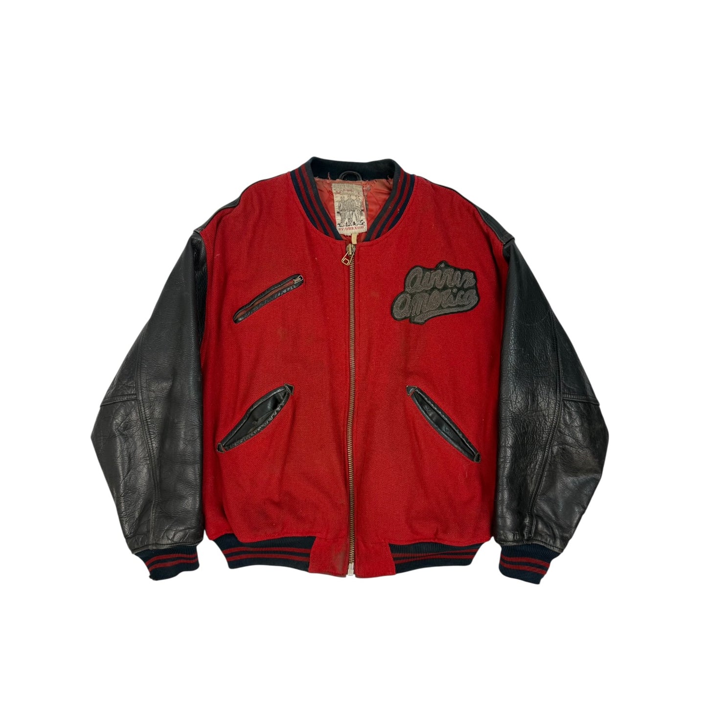 Vintage Avirex Lederjacke Gr. L