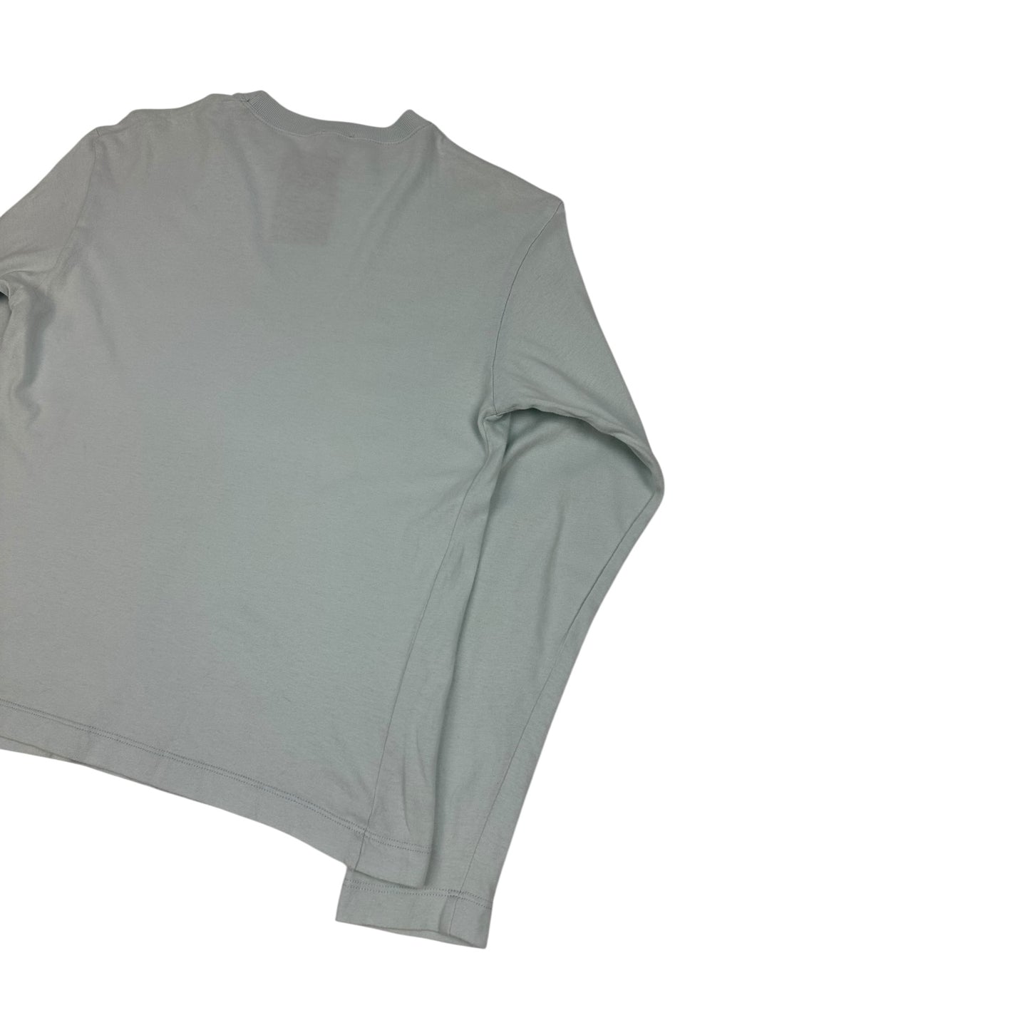Vintage Armani Longsleeve hellblau Damen M