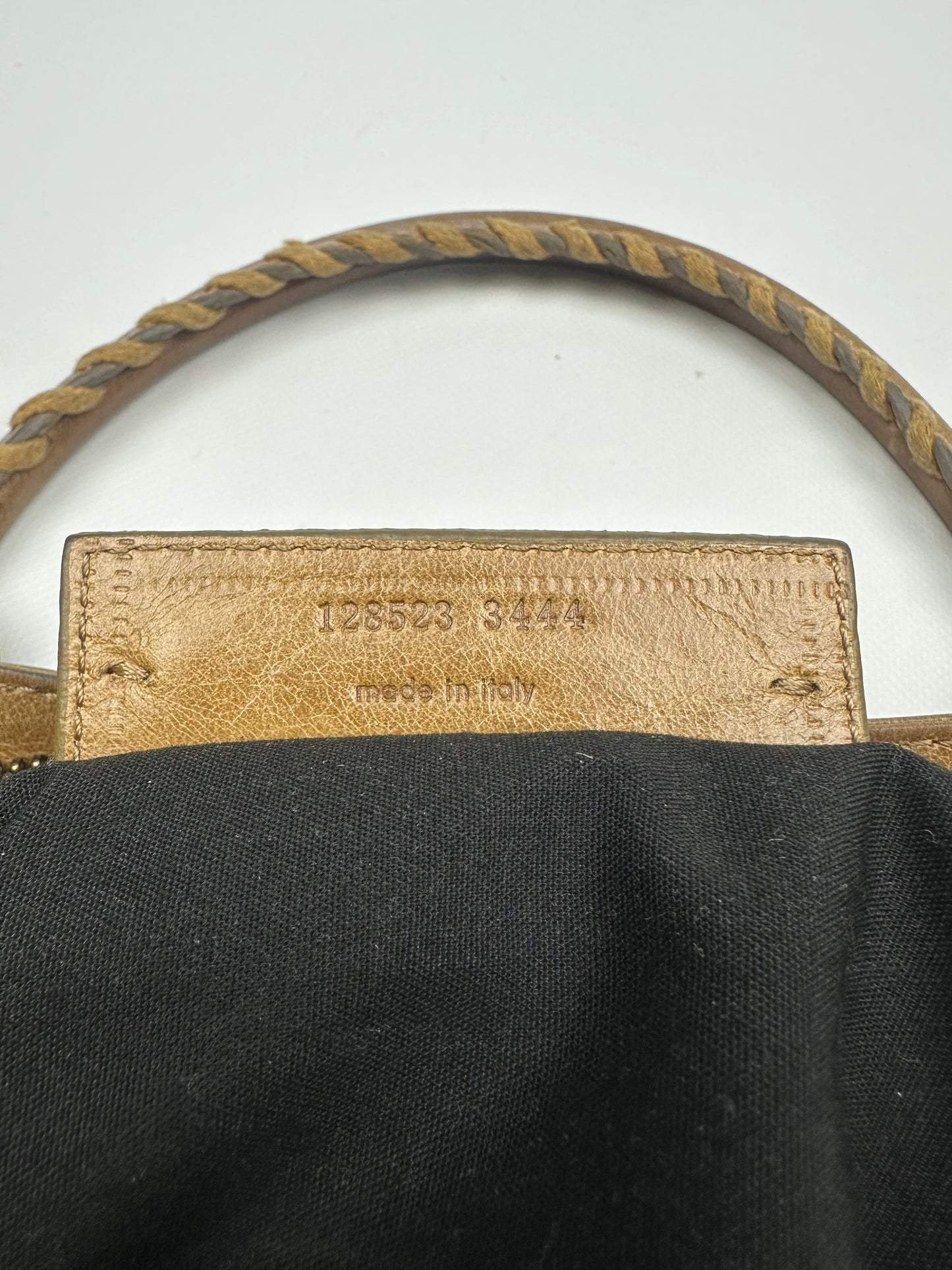 Vintage Balenciaga City bag beige/braun