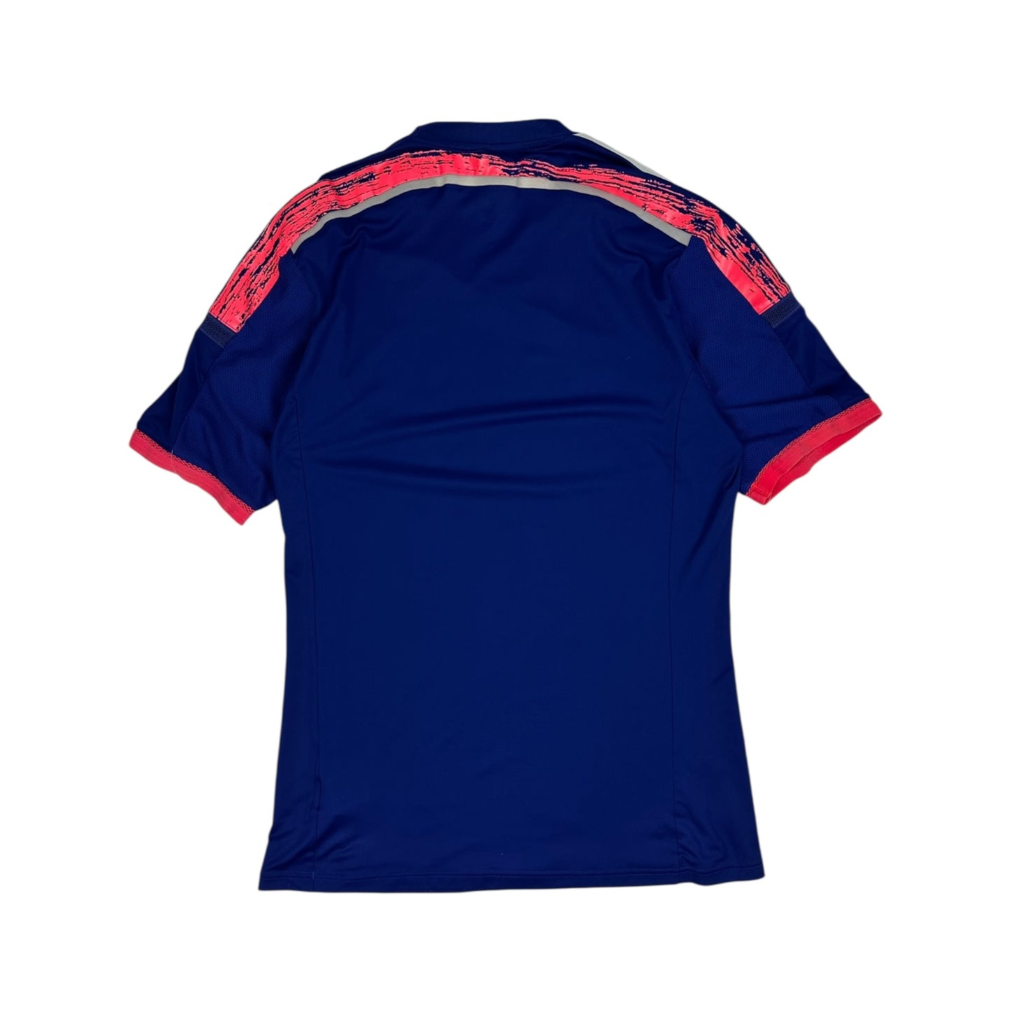 Vintage Adidas Japan Fußball Trikot rot / blau L