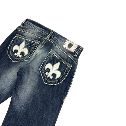 Vintage Laguna Beach Jeanshose blau 34