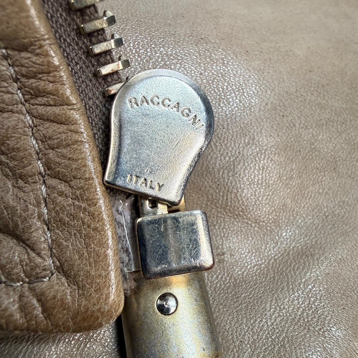 Vintage Just Cavalli Lederjacke braun Gr. 48