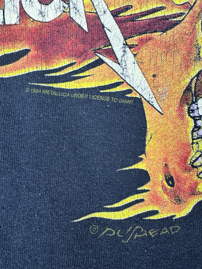 Vintage Metallica Hoodie schwarz M 1994
