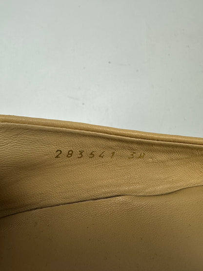 Vintage Gucci Ballerinas schwarz/weiß Gr. 38