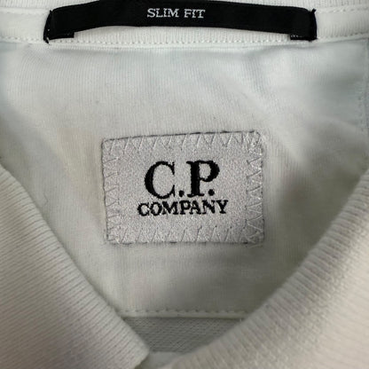 C.P. Company Polohemd weiß S