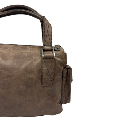 Vintage Christian Dior Rebelle Handtasche braun