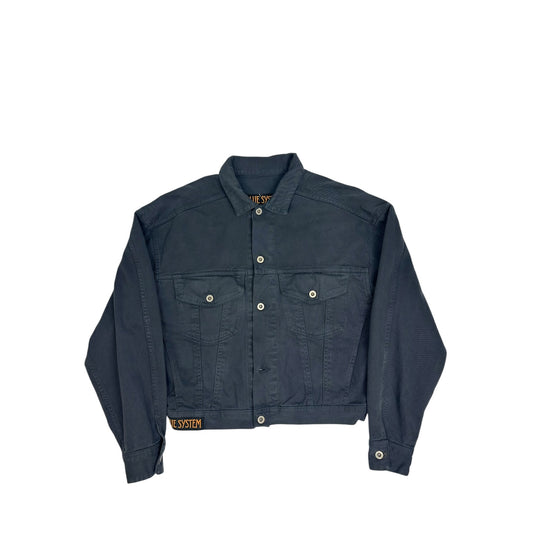 Vintage Blue System Jacke grau Gr.