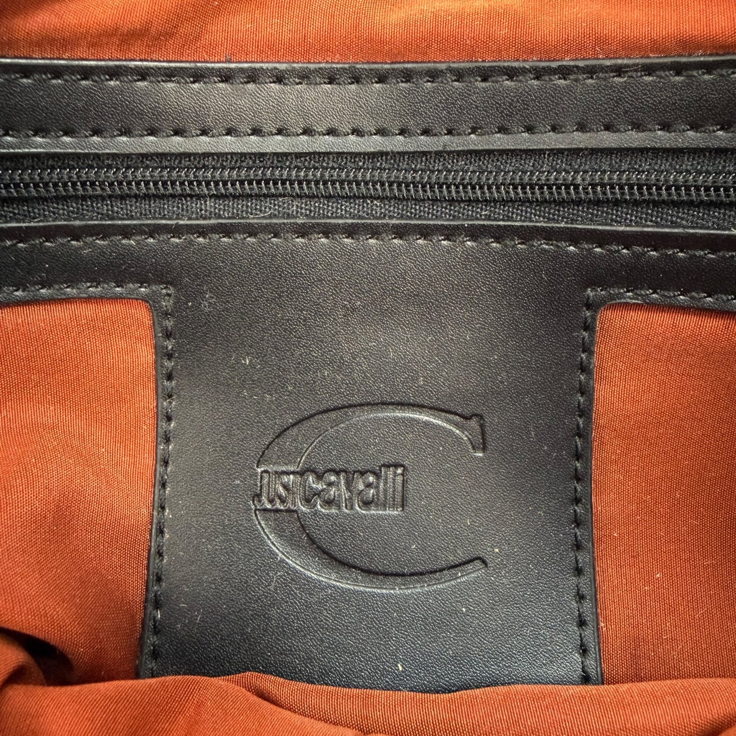Vintage Just Cavalli Bag schwarz / bunt