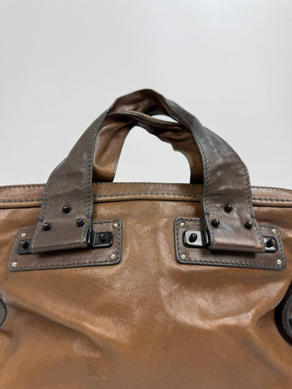 Vintage Chloé Handtasche braun / schwarz