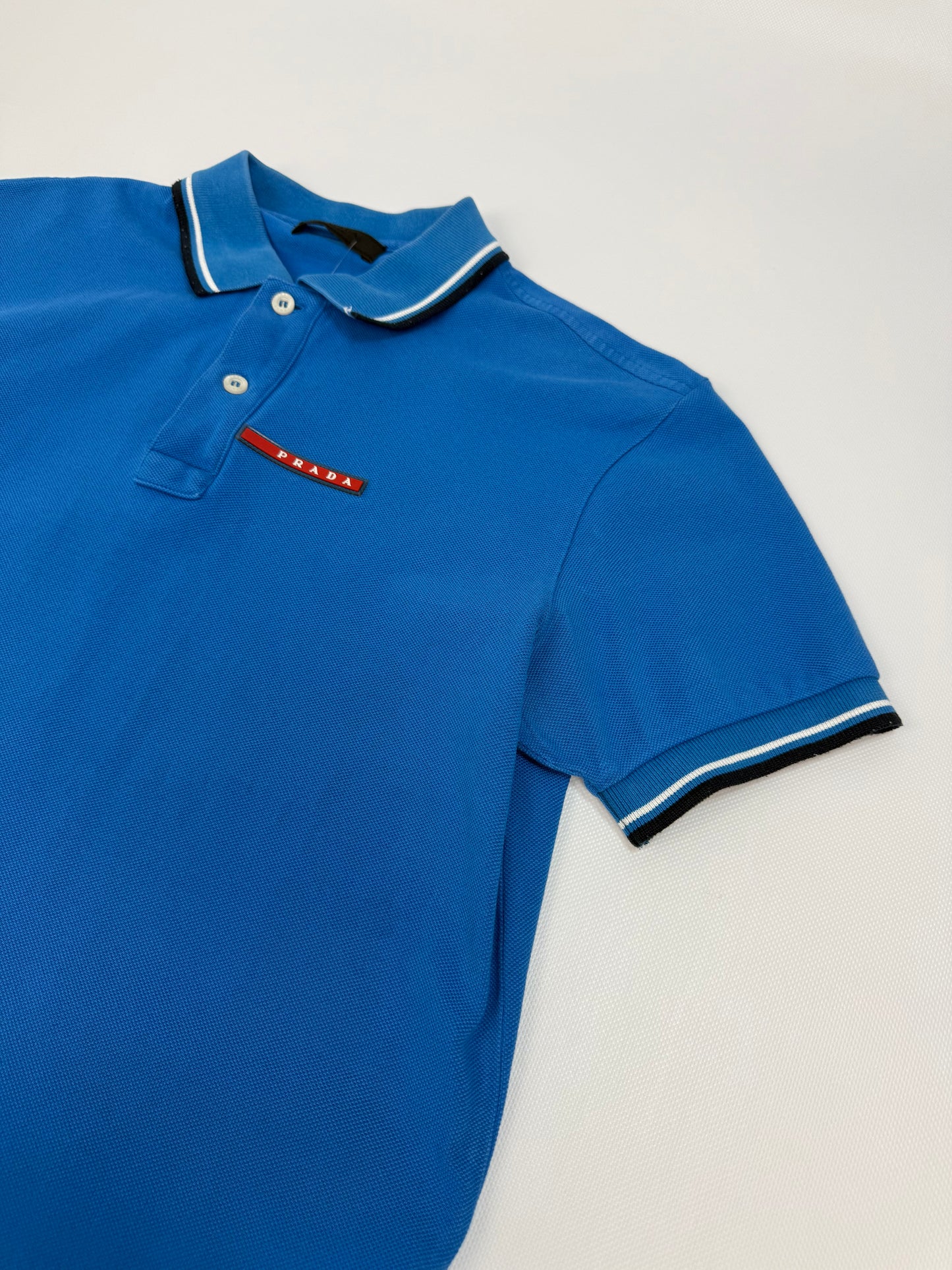 Prada Polohemd blau Gr. S
