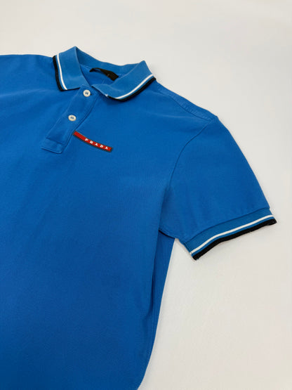 Prada Polohemd blau Gr. S