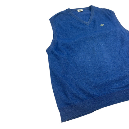 Vintage Lacoste Pullunder blau XXL