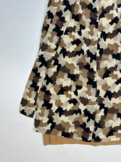 Prada Camouflage Kleid braun/beige Gr. 42