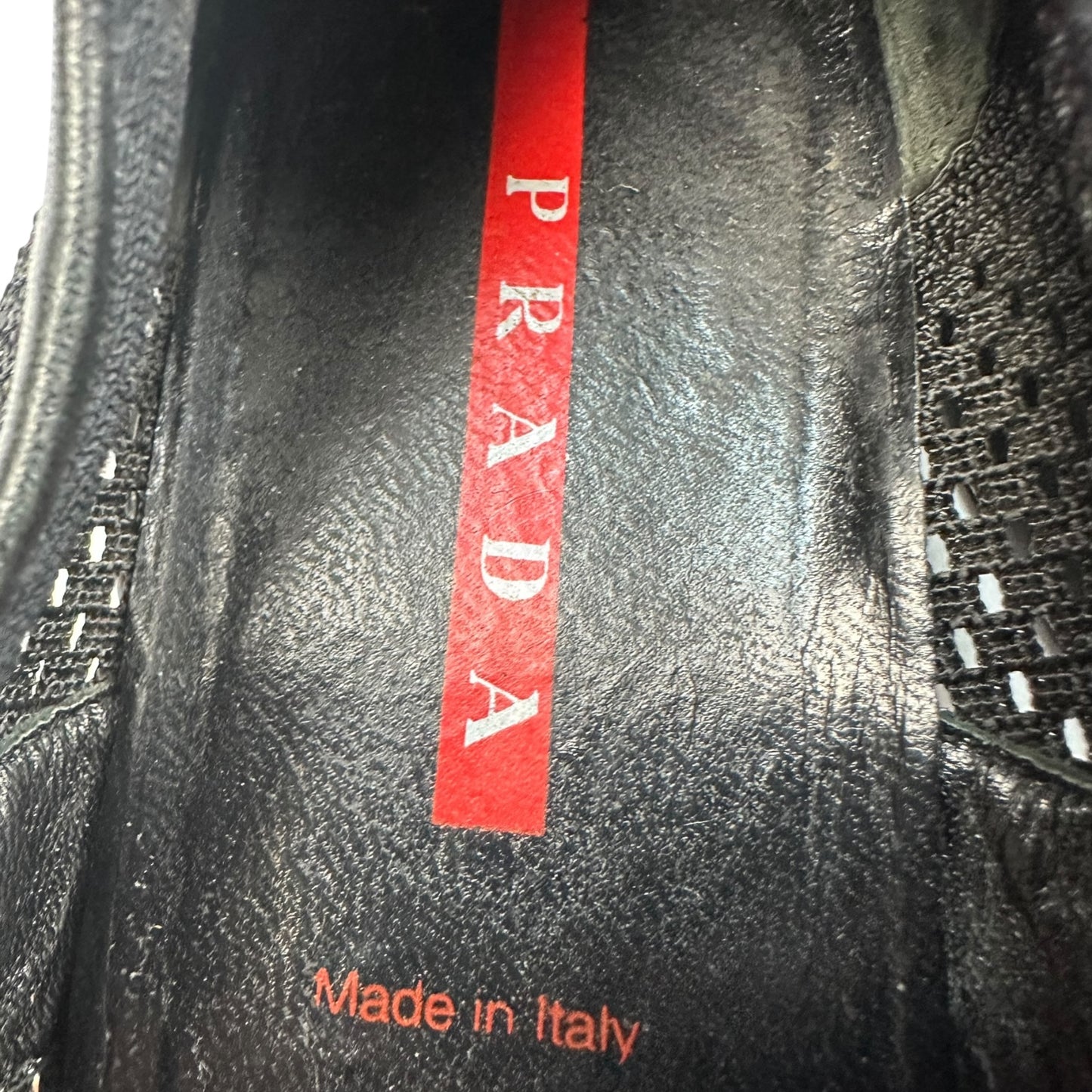 Vintage Prada Sandalen schwarz 39,5