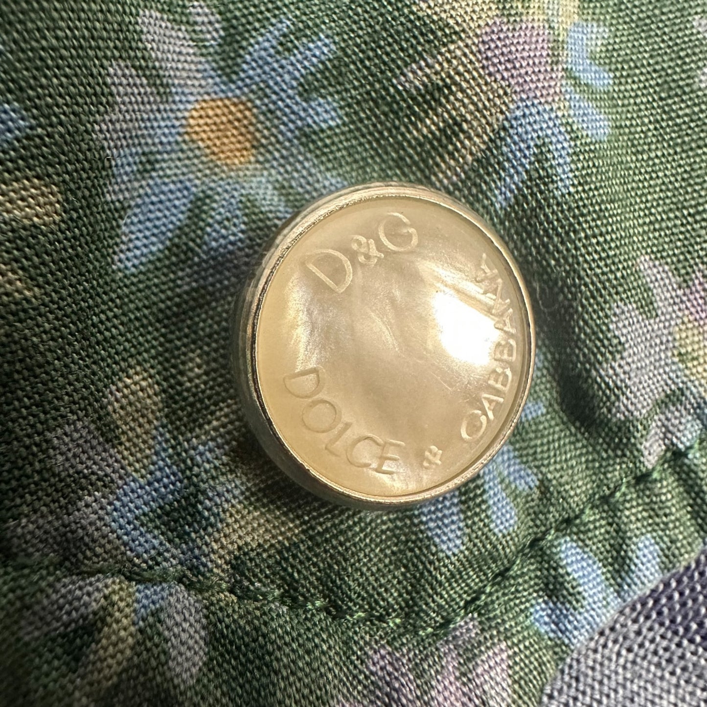 Vintage Dolce & Gabbana Polohemd grün L