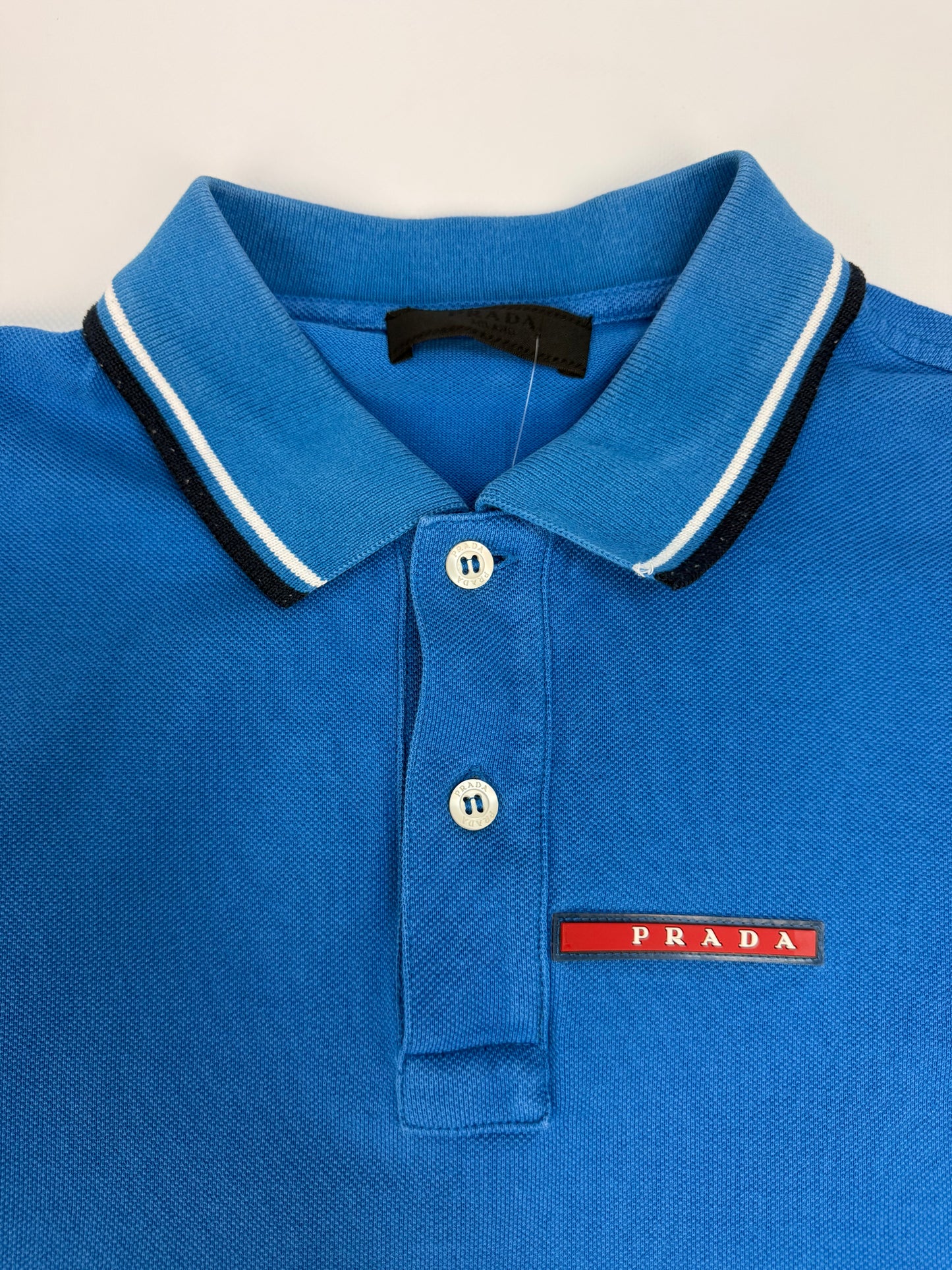 Prada Polohemd blau Gr. S