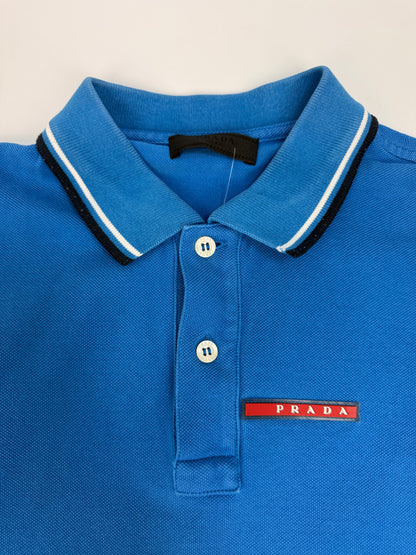 Prada Polohemd blau Gr. S