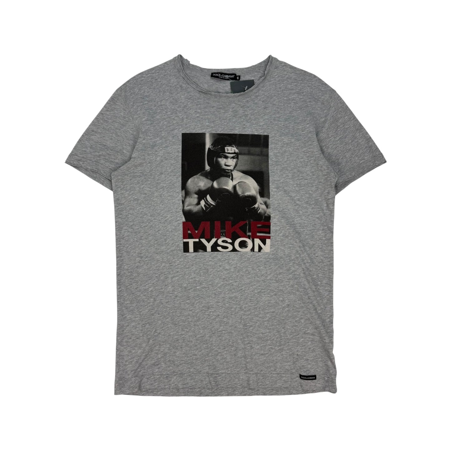 Vintage Dolce & Gabbana Mike Tyson T-Shirt grau Gr. 48