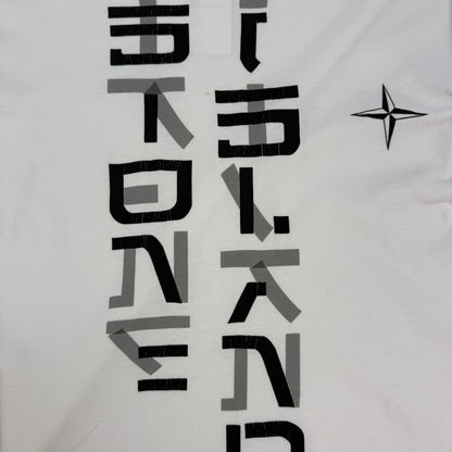 Stone Island Longsleeve weiß Gr. 12A