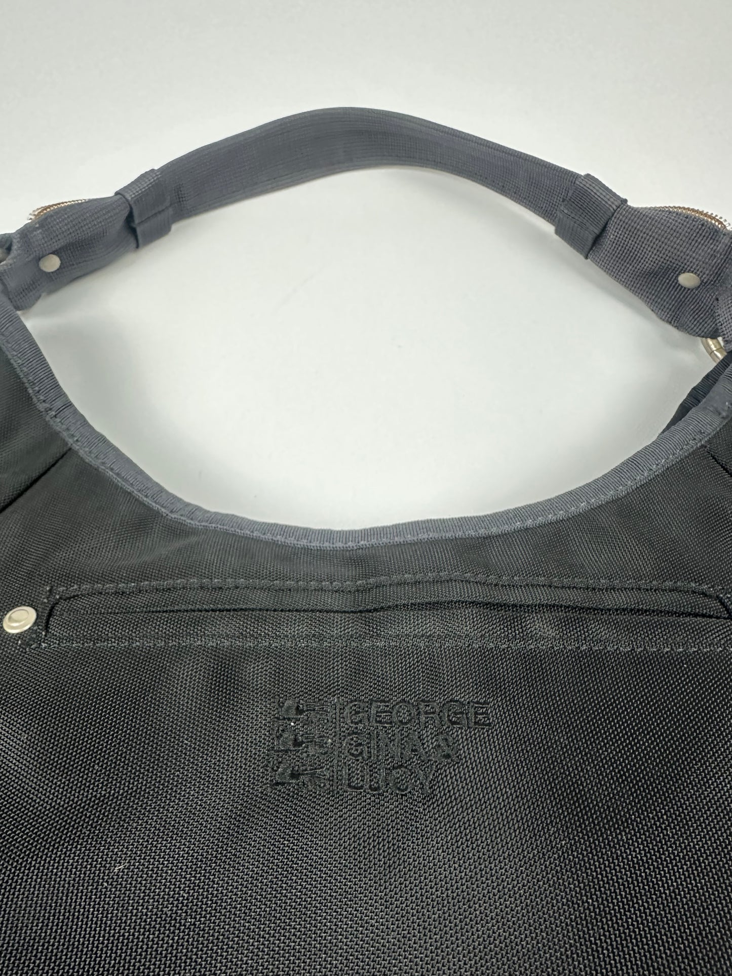 Vintage GG&L Handtasche schwarz