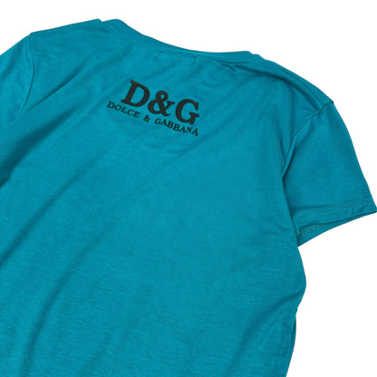 Vintage Dolce & Gabbana T-Shirt blau Damen S