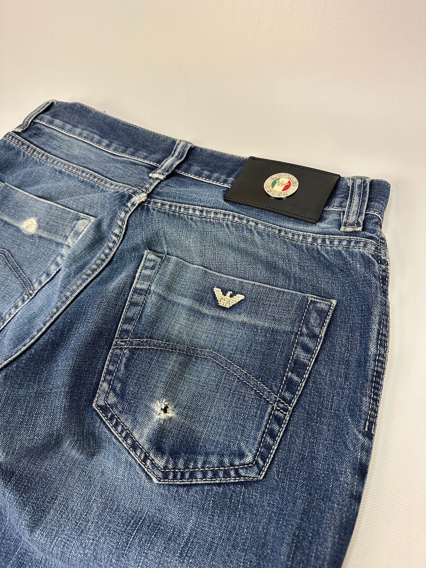 Vintage Armani Jeanshose blau 31
